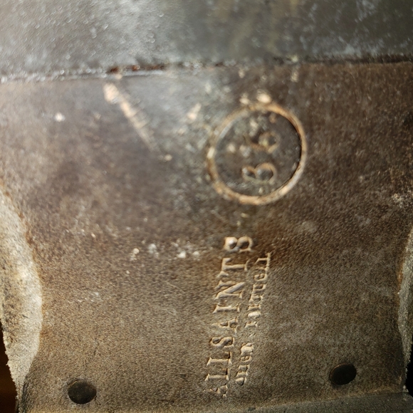 Allsaints Bonny Valley distressed fringed booty - Picture 10 of 16